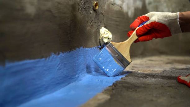 Crawl space vapor barrier installation in Princeton, IL